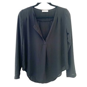 Sheer black blouse S. Lightly used. No issues